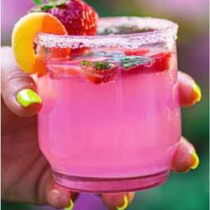 Bellini Blush Sugar Rim